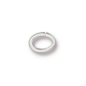 Oval Jump Ring 17 Gauge 5x3.5mm Inside Diameter - 100개