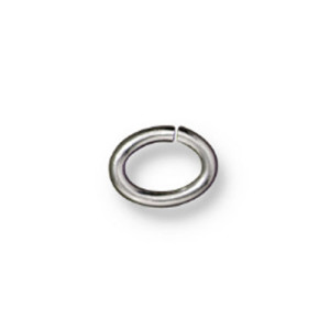 Oval Jump Ring 17 Gauge 5x3.5mm Inside Diameter - 100개