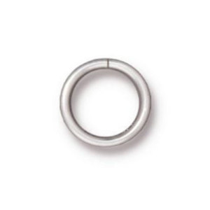 Round Jump Ring 18 Gauge 8mm Inside Diameter - 100개
