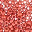 8/0 Unions White Opaque Lava Red 3mm-50g