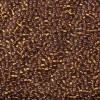 Seed Bead 11/0 Japanese Silver-lined Square Hl Brown 2mm- 250g