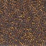 Seed Bead 11/0 Japanese Slvr-lined Sq Hl Matte Brown 2mm- 250g
