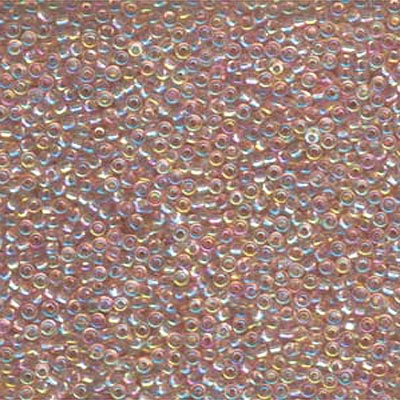 Seed Bead 11/0 Japanese Trans Colors Rnbw Pale Peach 2mm- 250g