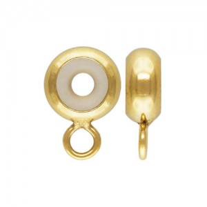 2.0mm Stopper Bead w/CL Ring 2.3x5.0mm - 30개
