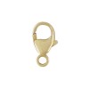 Oval Trigger Clasp #1 (4.8x9.0mm) GP - 20개