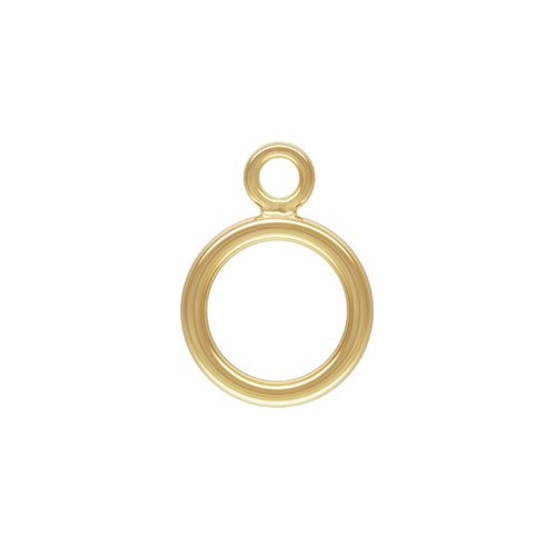 Toggle Ring (1.3x9.0mm) GP - 20개