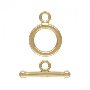 9mm Ring Toggle Set (1.5mm wire) GP - 6개