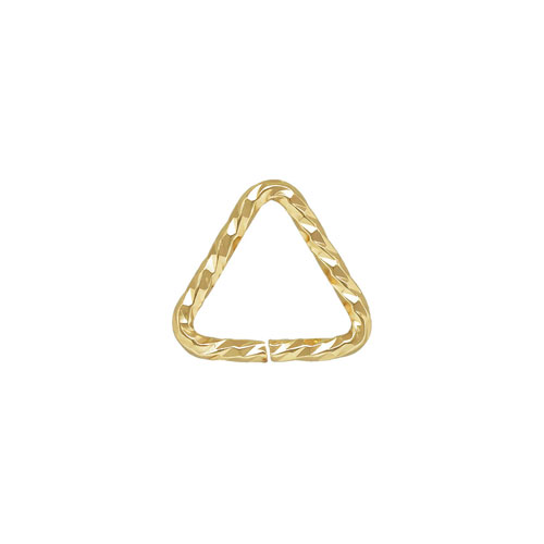 Triangle Sparkle Jump Ring 0.64x5.0mm - 150개