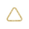 Triangle Sparkle Jump Ring 0.76x7.6mm - 80개