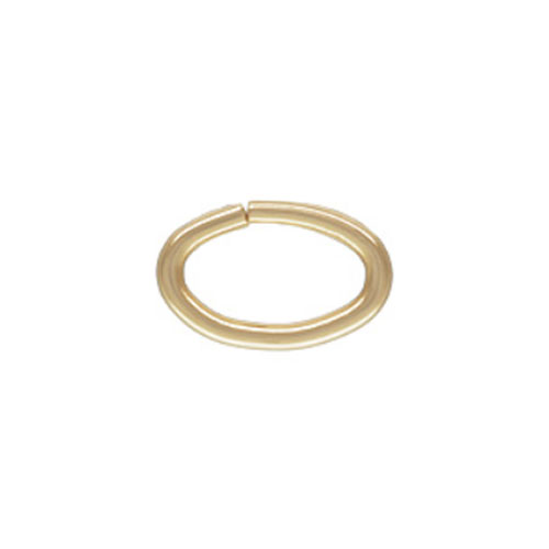 Oval Jump Ring 20.5ga 0.76x4.1x6.4mm - 150개