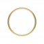 1.0x18.5mm Stacking Ring Size 6 GP - 15개