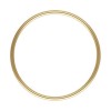 1.0x20.9mm Stacking Ring Size 9 GP - 10개