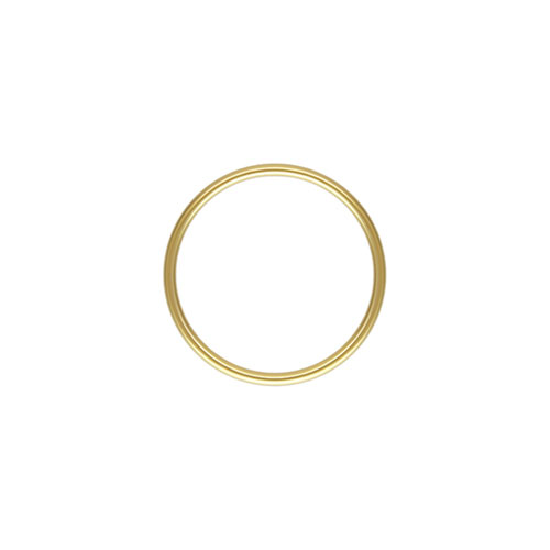 1.0x15.2mm Stacking Ring Size 2 GP - 20개