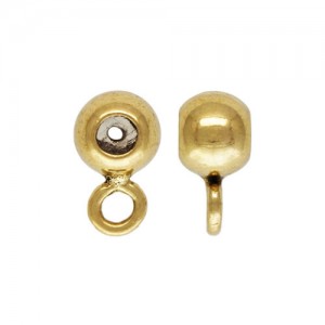 3.0mm Bead w/Closed Ring (0.5mm Silicone) - 30게