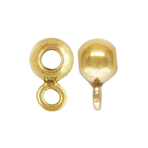 3.0mm Bead 1.3mm Hole w/Closed Ring - 30개