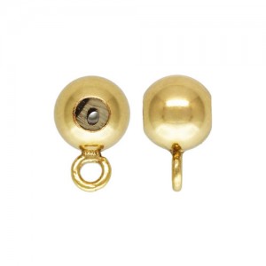 4.0mm Bead w/Closed Ring (0.5mm Silicone) - 30개