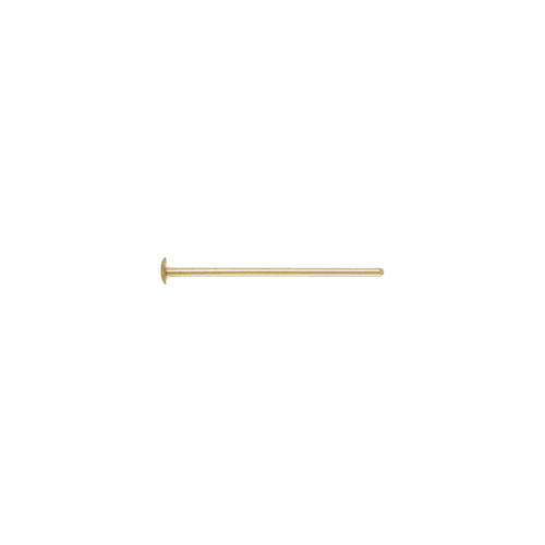 Headpin 24ga .020x.500"(.50x12.7mm).060"Head - 300개