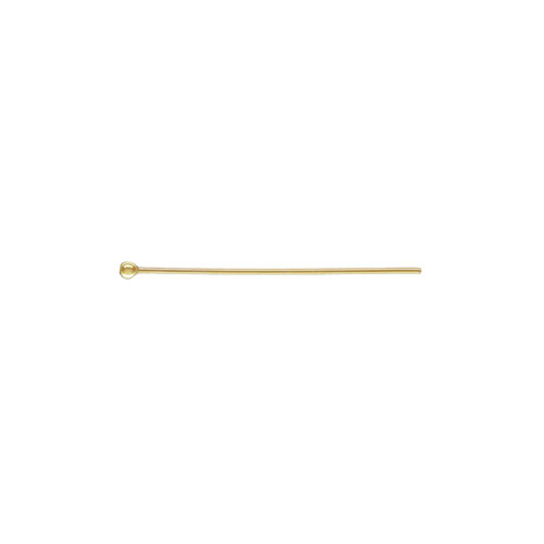 Ball Headpin 24ga .020x1.0"(0.50x25.4mm)GP - 100개