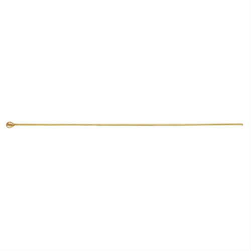 Ball Headpin 24ga .020x2.0"(0.50x50.8mm)GP - 60개