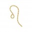 Sparkle French Ear Wire .028" (0.71mm) - 50개