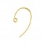 Bass Clef Ear Wire .030" (0.76mm) - 50개