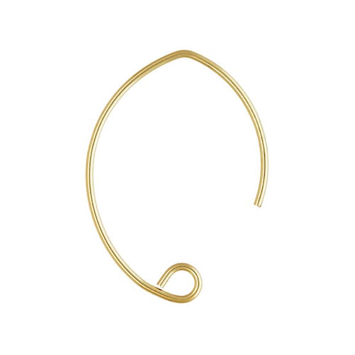 V Shape Ear Wire .030" (.76mm) - 40개