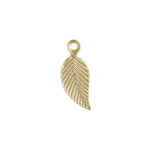 5.0x10mm Leaf Charm (Left) - 30개