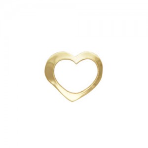 7.0x8.0mm Floating Heart  - 30개