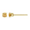 3.0mm Champagne 3A CZ Snap-in Post Earring - 40개