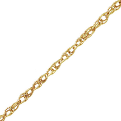 20" 9-R Rope Chain (1.0mm) GP - 5개