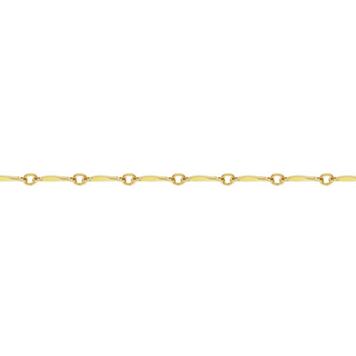 Dapped Bar Chain (1.3mm) GP - 15미터