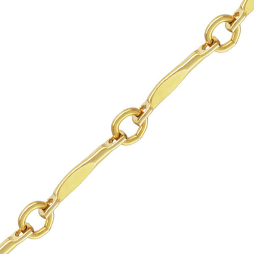 Dapped Bar Chain (1.3mm) GP - 15미터