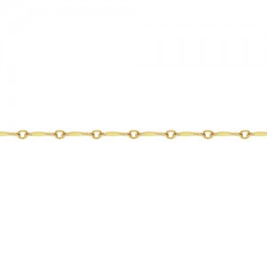 Dapped Bar Chain (1.3mm) GP - 1.5미터