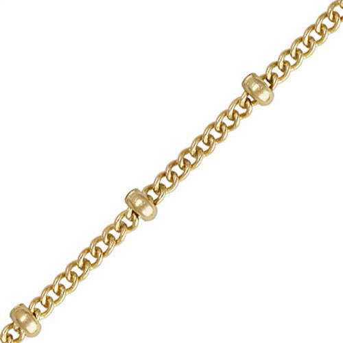 16" Curb w/Bead Chain (1.2mm) GP - 3개