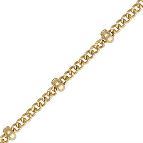 18" Curb w/Bead Chain (1.2mm) GP - 3개