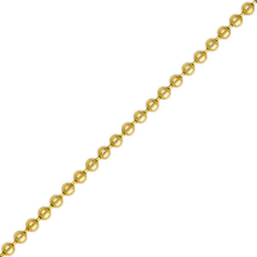 16" Bead Chain (1.0mm) GP - 4개
