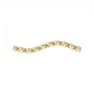 1.5x20.0mm Twisted Square S Tube GP - 30개