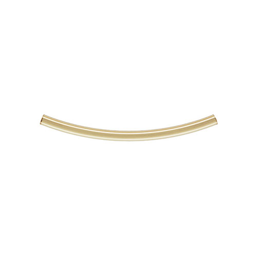 1.5x25.0mm (1.2mm ID) Curved Tube - 40개