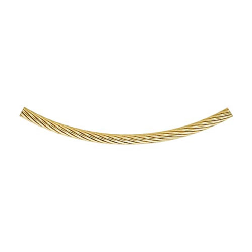 1.5x30.0mm Spiral Corrugated Curved Tube - 30개