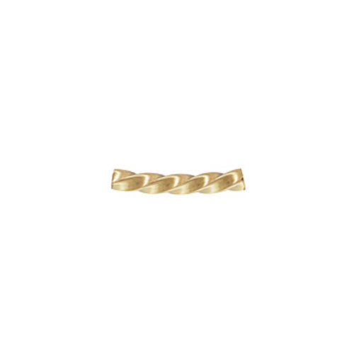 1.5x10.0mm Curved Twist Square Tube - 100개