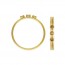 3 2mm Bezel Stacking Ring Size 5 GP - 5개