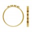 4 2mm Bezel Stacking Ring Size 8 GP - 5개