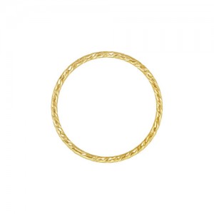 Sparkle Stacking Ring Size 4 GP - 10개