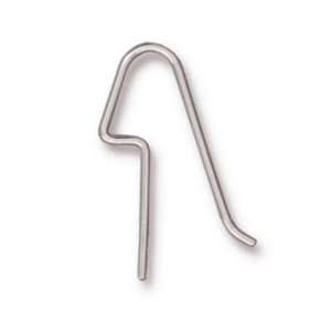 Angular Hook Ear Wire with .53 Inch Blank 8.3x23mm - 24개