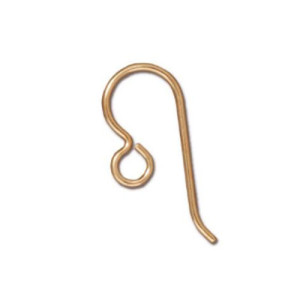 French Hook Ear Wire with Regular Loop 8.3x20mm - 24개