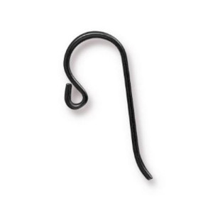 French Hook Ear Wire with Small Loop 8.3x21.4mm - 24개