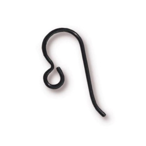 French Hook Ear Wire with Regular Loop 8.3x20mm - 24개