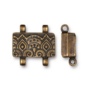 Temple Stitch-in Magnetic Clasp 16.5x13mm - 5개