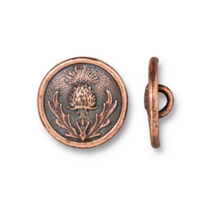 Thistle Button 14.4mm - 10개