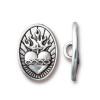 Sacred Heart Button 13.1x18.5mm - 10개